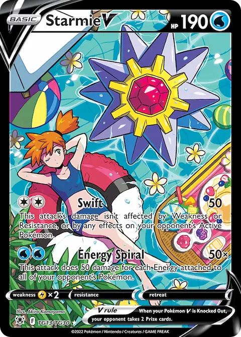 Starmie V, Astral Radiance Trainer Gallery TG13