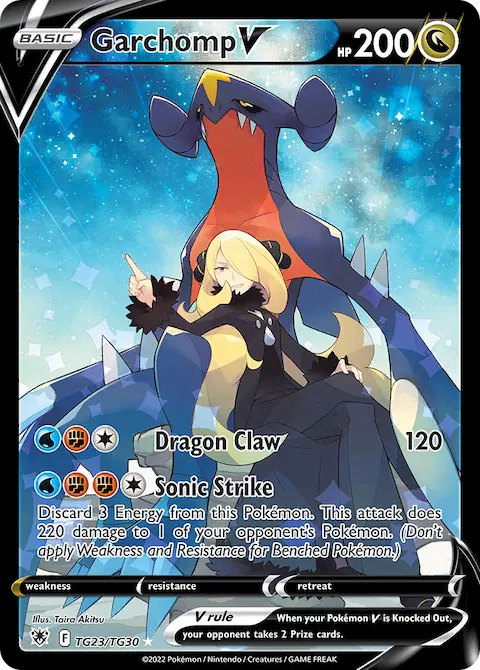 Garchomp V, Astral Radiance Trainer Gallery TG23
