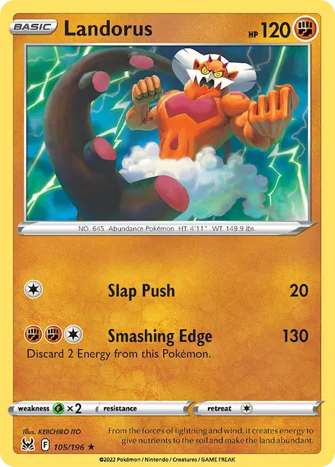 Landorus, Lost Origin 105/196