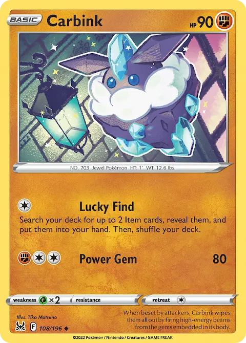 Carbink, Lost Origin 108/196