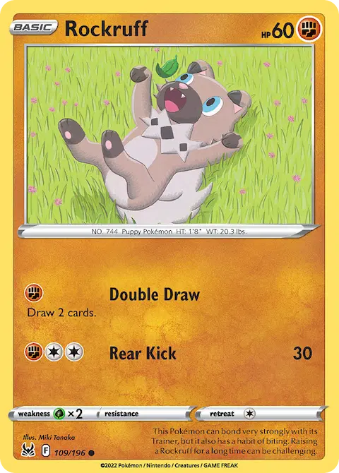 Rockruff, Lost Origin 109/196