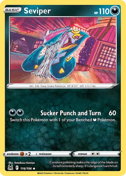 Seviper, Lost Origin 116/196