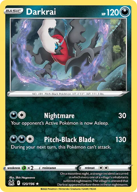Darkrai, Lost Origin 120/196