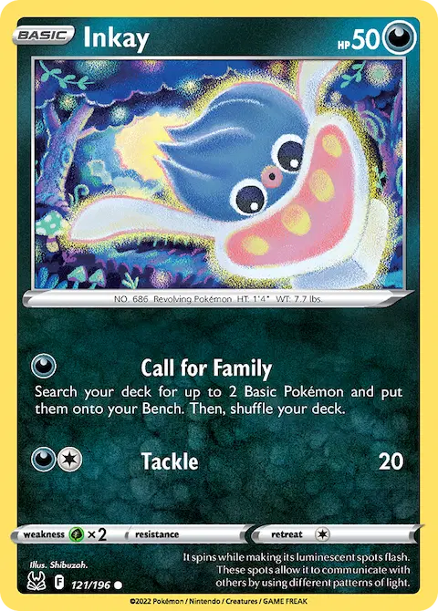 Inkay, Lost Origin 121/196