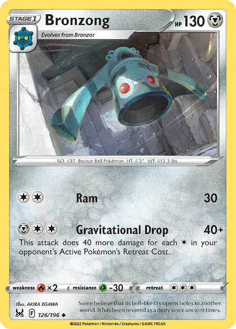 Bronzong, Lost Origin 126/196