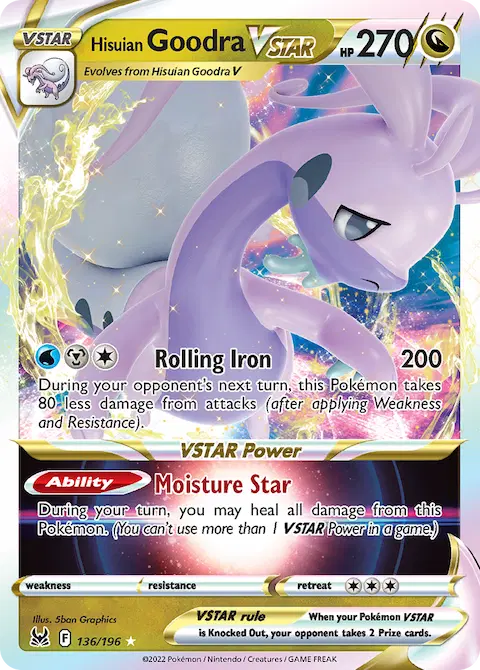 Hisuian Goodra VSTAR, Lost Origin 136/196