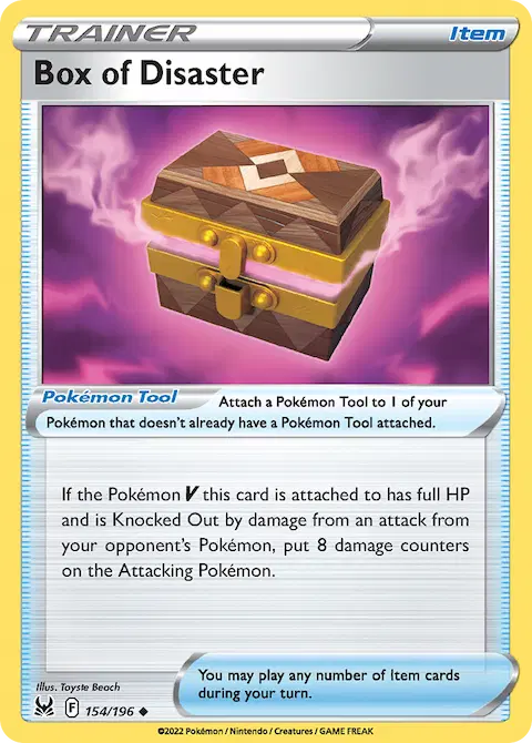 Box of Disaster, Lost Origin 154/196