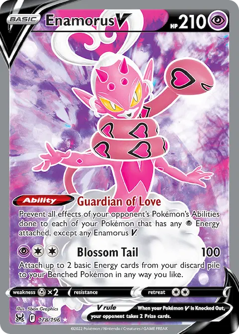 Enamorus V, Lost Origin 178/196