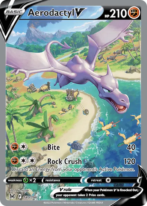 Aerodactyl V, Lost Origin 180/196