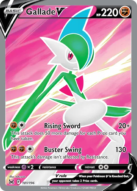 Gallade V, Lost Origin 181/196