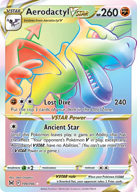 Aerodactyl VSTAR, Lost Origin 199/196