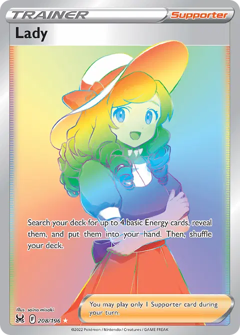 Lady, Lost Origin 208/196