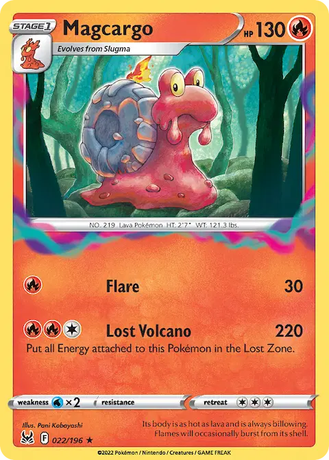 Magcargo, Lost Origin 022/196