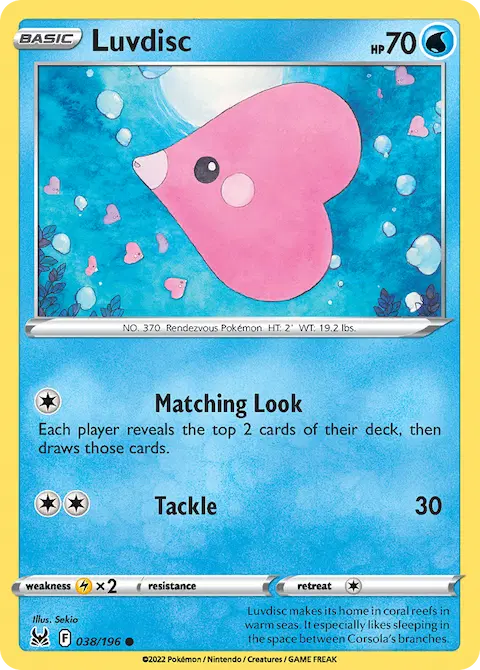 Luvdisc, Lost Origin 038/196