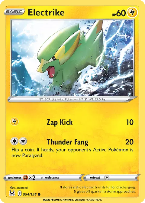 Electrike, Lost Origin 054/196