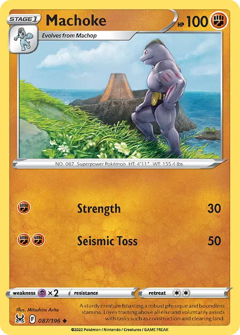 Machoke, Lost Origin 087/196