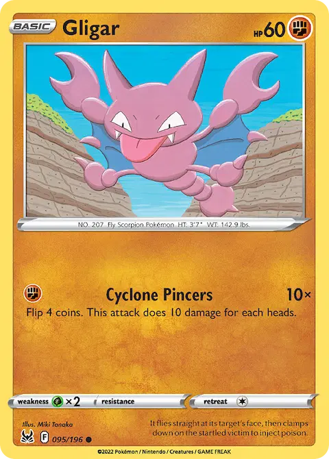 Gligar, Lost Origin 095/196
