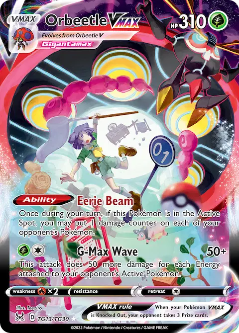 Orbeetle VMAX, Lost Origin Trainer Gallery TG13