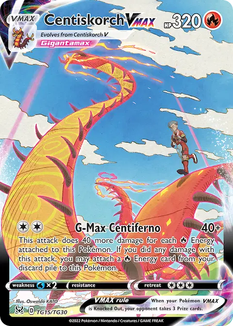 Centiskorch VMAX, Lost Origin Trainer Gallery TG15