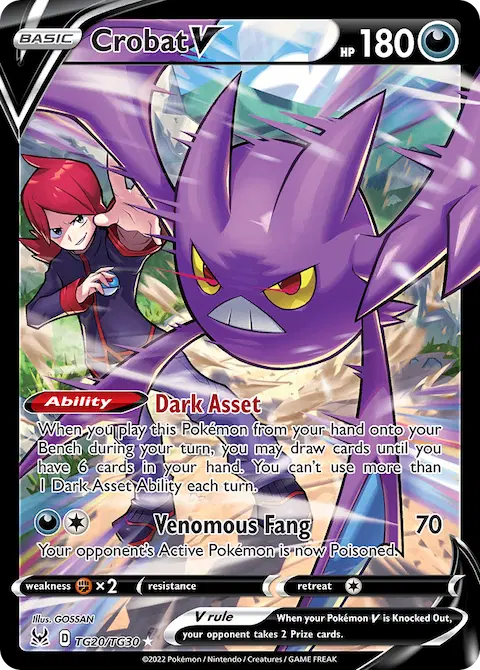Crobat V, Lost Origin Trainer Gallery TG20