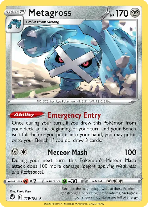 Metagross, Silver Tempest 119/195