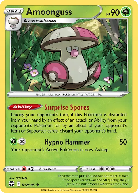 Amoonguss, Silver Tempest 012/195