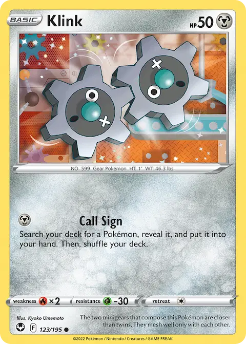 Klink, Silver Tempest 123/195