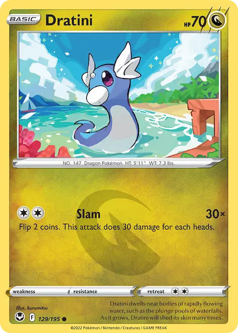 Dratini, Silver Tempest 129/195