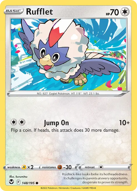 Rufflet, Silver Tempest 148/195