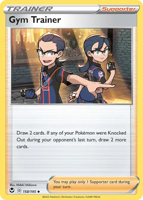 Gym Trainer, Silver Tempest 158/195