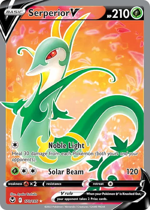 Serperior V, Silver Tempest 170/195