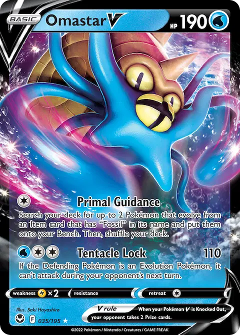 Omastar V, Silver Tempest 035/195