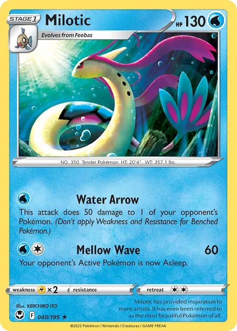 Milotic, Silver Tempest 040/195