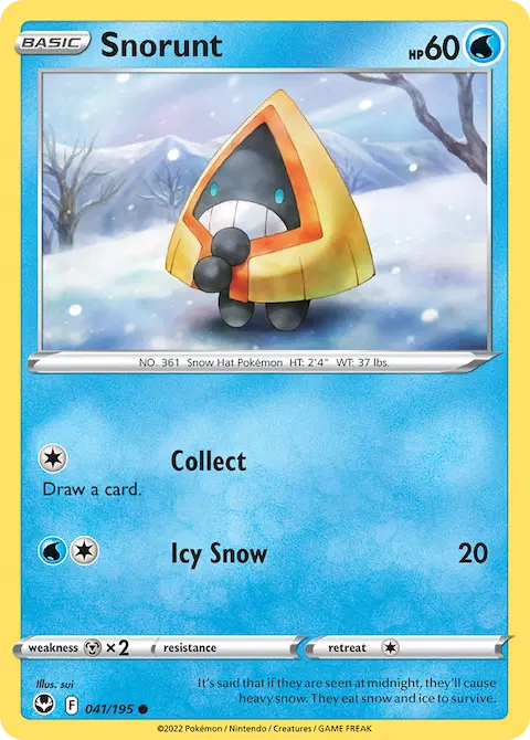 Snorunt, Silver Tempest 041/195