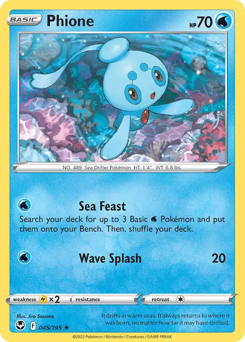 Phione, Silver Tempest 045/195