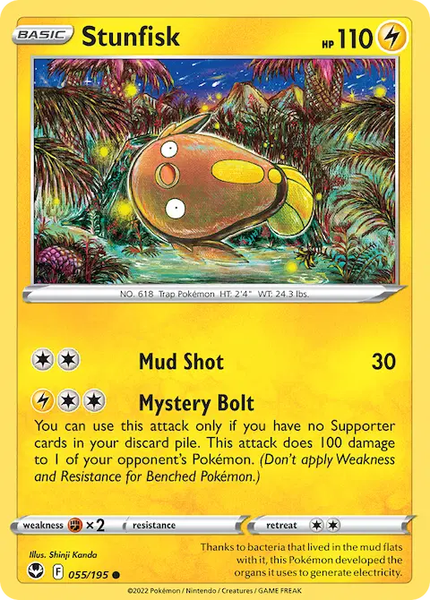 Stunfisk, Silver Tempest 055/195