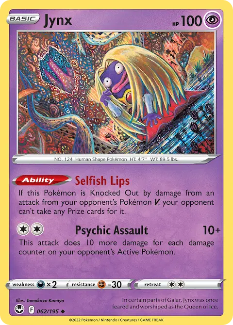Jynx, Silver Tempest 062/195