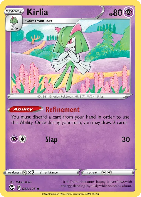 Kirlia, Silver Tempest 068/195