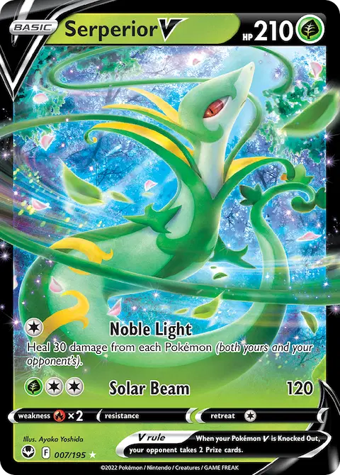 Serperior V, Silver Tempest 007/195