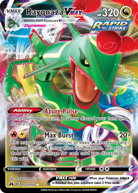 Rayquaza VMAX, Crown Zenith 101/159