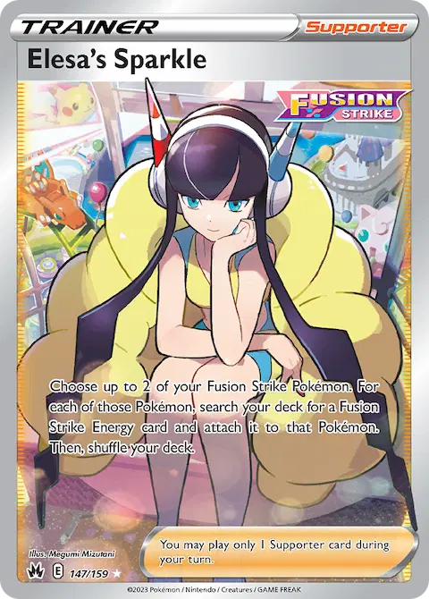 Elesa's Sparkle, Crown Zenith 147/159