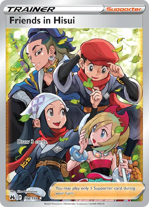 Friends in Hisui, Crown Zenith 148/159