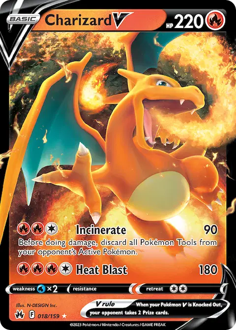 Charizard V, Crown Zenith 018/159