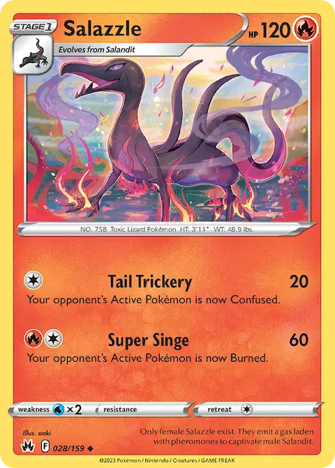 Salazzle, Crown Zenith 028/159