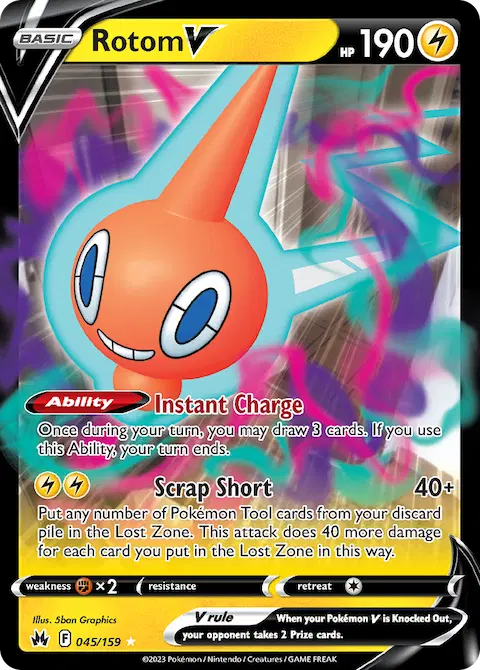 Rotom V, Crown Zenith 045/159