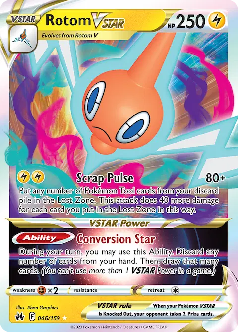 Rotom VSTAR, Crown Zenith 046/159