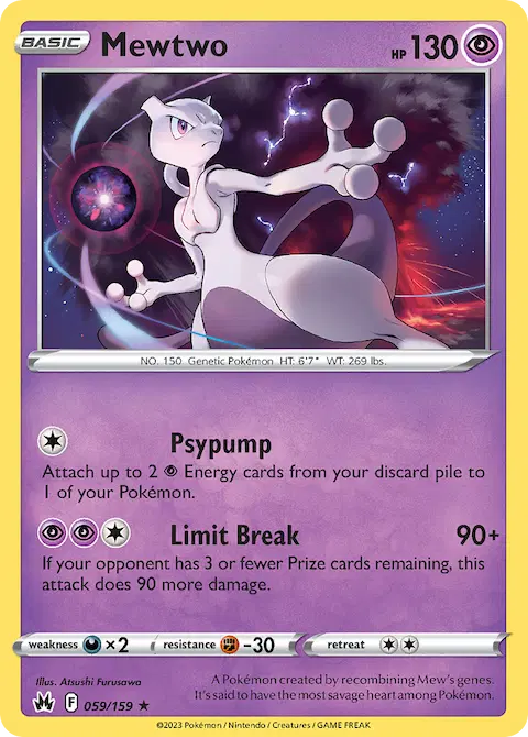 Mewtwo, Crown Zenith 059/159