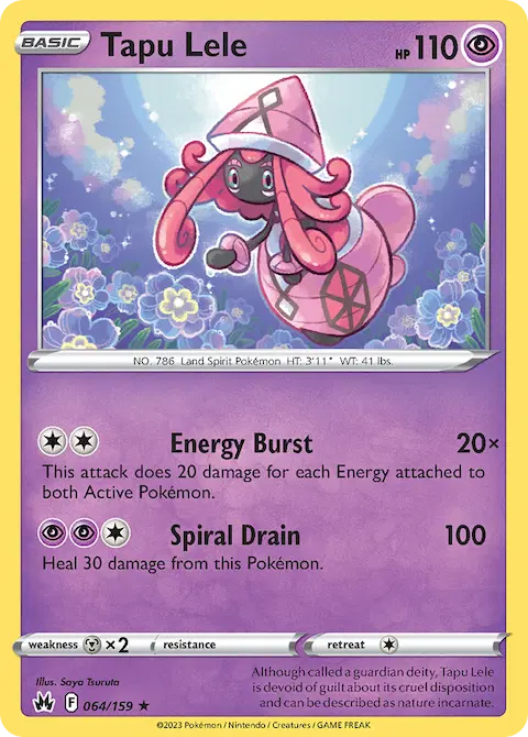 Tapu Lele, Crown Zenith 064/159