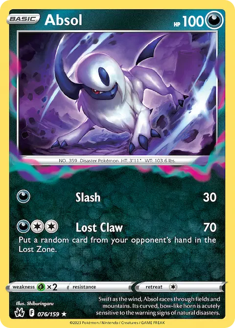 Absol, Crown Zenith 076/159