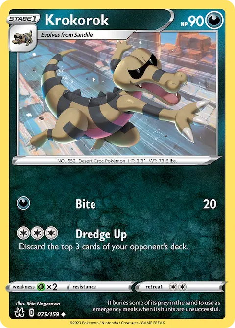 Krokorok, Crown Zenith 079/159